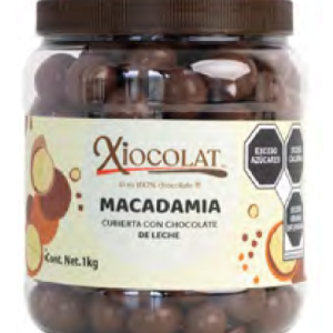 VITROLERO MACADAMIA CON CHOCOLATE DE LECHE 1KG